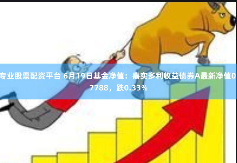 专业股票配资平台 6月19日基金净值：嘉实多利收益债券A最新净值0.7788，跌0.33%