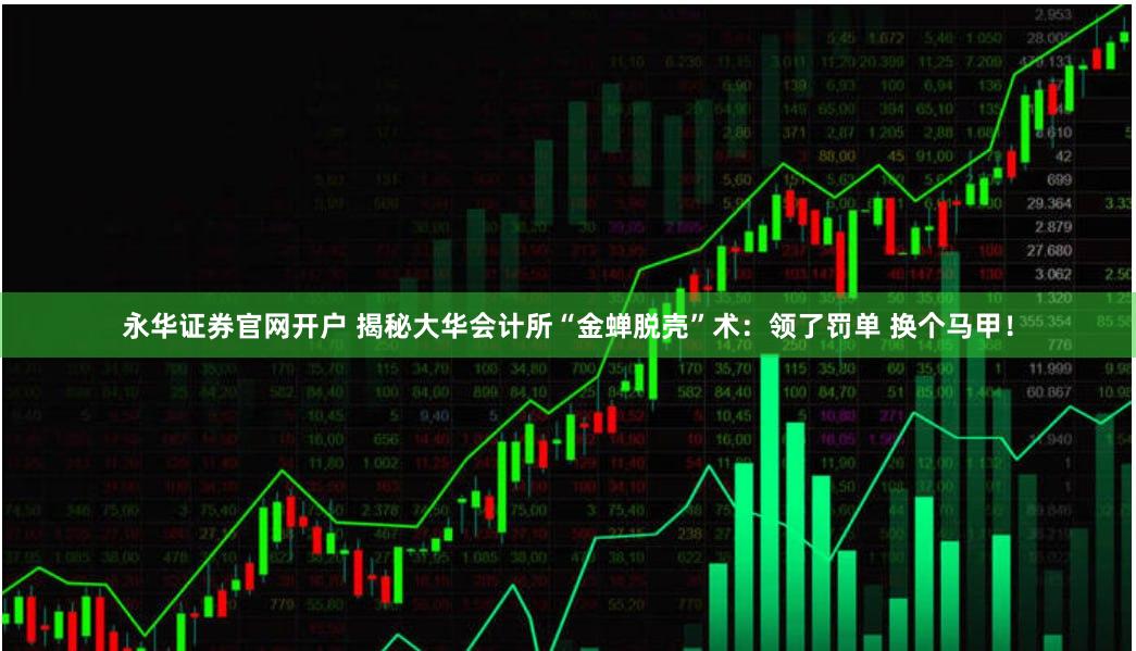 永华证券官网开户 揭秘大华会计所“金蝉脱壳”术：领了罚单 换个马甲！