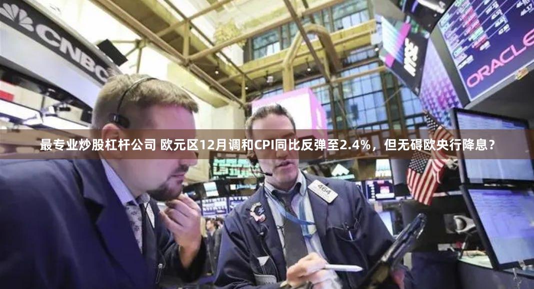 最专业炒股杠杆公司 欧元区12月调和CPI同比反弹至2.4%，但无碍欧央行降息？