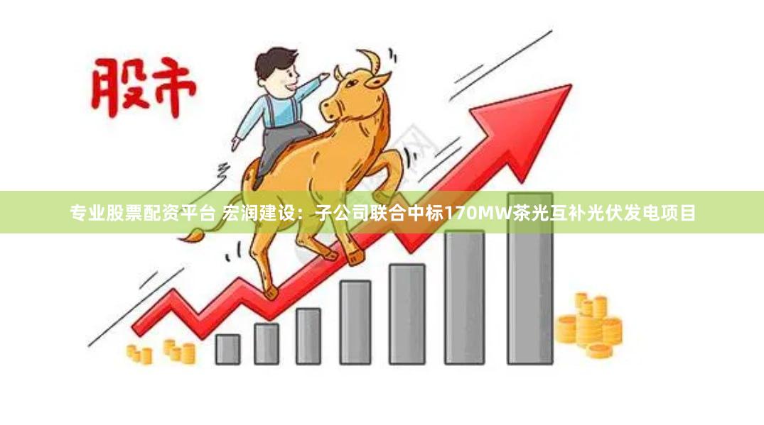 专业股票配资平台 宏润建设：子公司联合中标170MW茶光互补光伏发电项目