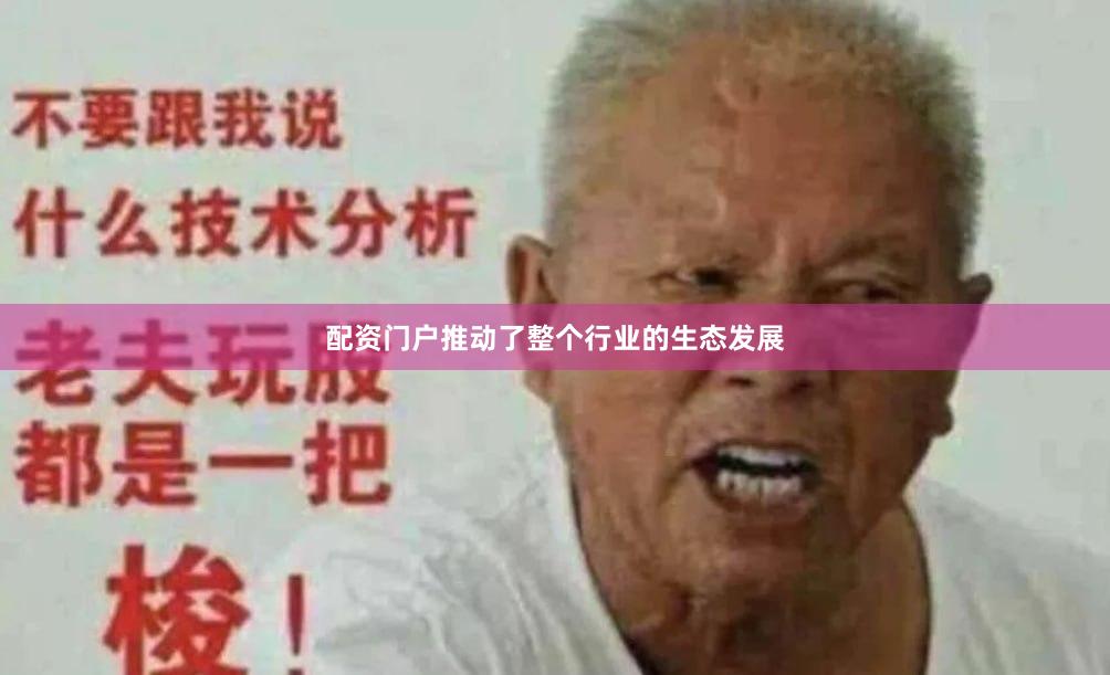 配资门户推动了整个行业的生态发展